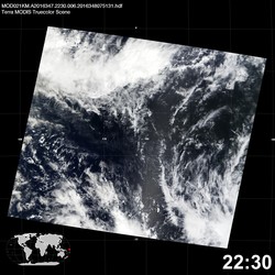 Level 1B Image at: 2230 UTC