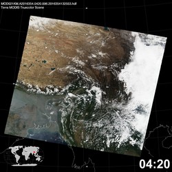 Level 1B Image at: 0420 UTC