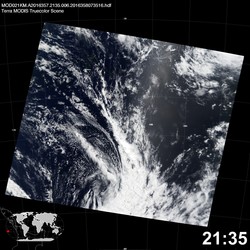 Level 1B Image at: 2135 UTC