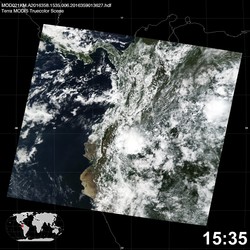 Level 1B Image at: 1535 UTC