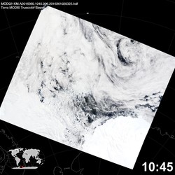 Level 1B Image at: 1045 UTC