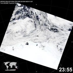 Level 1B Image at: 2355 UTC