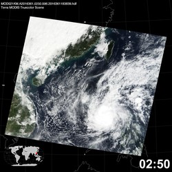 Level 1B Image at: 0250 UTC