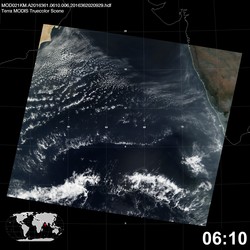 Level 1B Image at: 0610 UTC