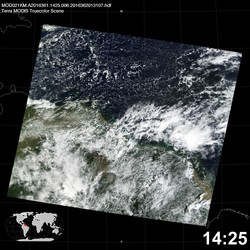 Level 1B Image at: 1425 UTC