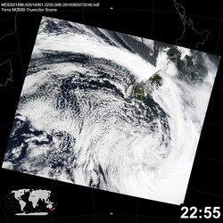 Level 1B Image at: 2255 UTC