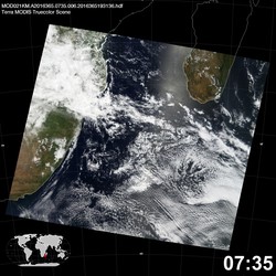 Level 1B Image at: 0735 UTC