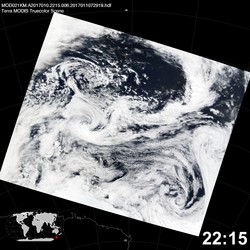 Level 1B Image at: 2215 UTC