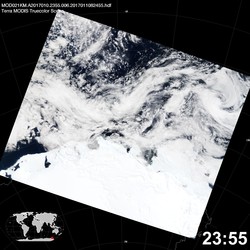 Level 1B Image at: 2355 UTC