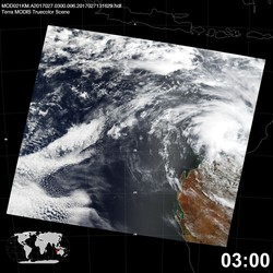 Level 1B Image at: 0300 UTC