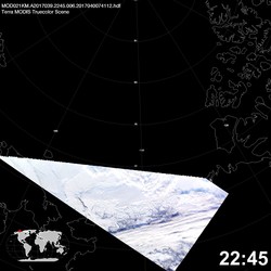 Level 1B Image at: 2245 UTC