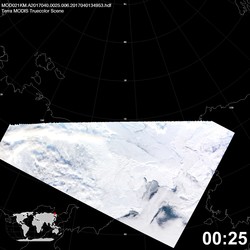 Level 1B Image at: 0025 UTC