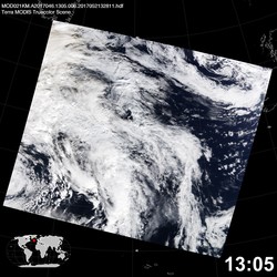 Level 1B Image at: 1305 UTC