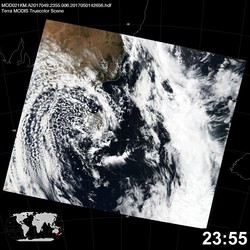 Level 1B Image at: 2355 UTC