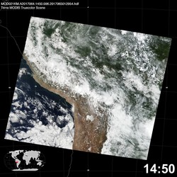 Level 1B Image at: 1450 UTC