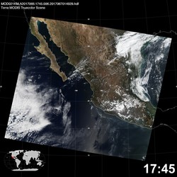 Level 1B Image at: 1745 UTC