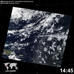 Level 1B Image at: 1445 UTC