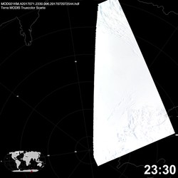 Level 1B Image at: 2330 UTC