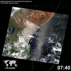 Level 1B Image at: 0740 UTC