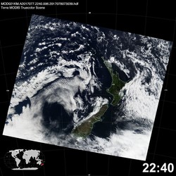 Level 1B Image at: 2240 UTC