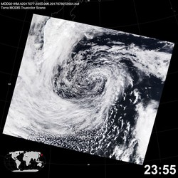 Level 1B Image at: 2355 UTC