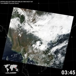 Level 1B Image at: 0345 UTC