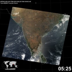 Level 1B Image at: 0525 UTC