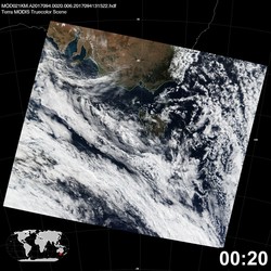 Level 1B Image at: 0020 UTC