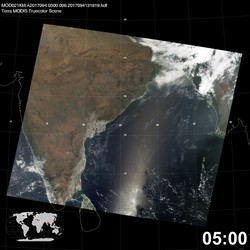 Level 1B Image at: 0500 UTC