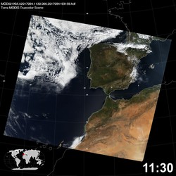 Level 1B Image at: 1130 UTC