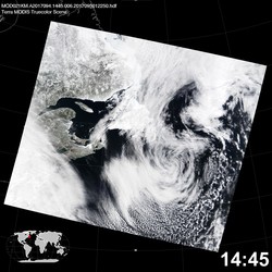 Level 1B Image at: 1445 UTC