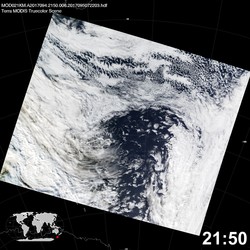 Level 1B Image at: 2150 UTC