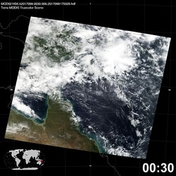 Level 1B Image at: 0030 UTC