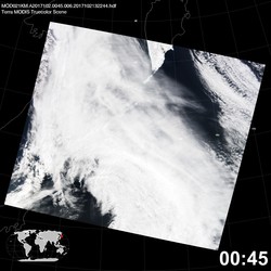 Level 1B Image at: 0045 UTC