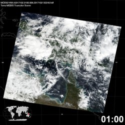 Level 1B Image at: 0100 UTC