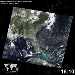 Level 1B Image at: 1610 UTC