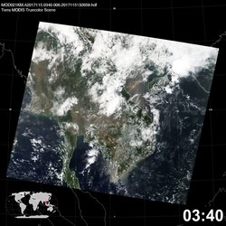 Level 1B Image at: 0340 UTC