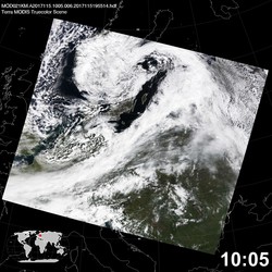 Level 1B Image at: 1005 UTC