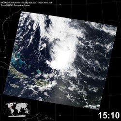 Level 1B Image at: 1510 UTC