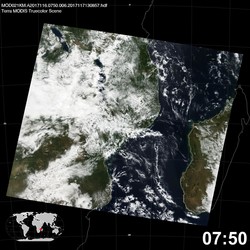 Level 1B Image at: 0750 UTC