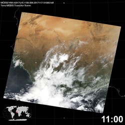 Level 1B Image at: 1100 UTC