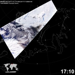 Level 1B Image at: 1710 UTC