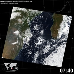 Level 1B Image at: 0740 UTC