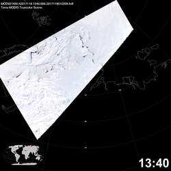 Level 1B Image at: 1340 UTC