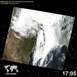 Level 1B Image at: 1705 UTC