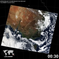 Level 1B Image at: 0030 UTC