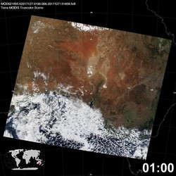 Level 1B Image at: 0100 UTC