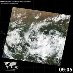 Level 1B Image at: 0905 UTC