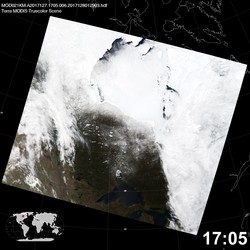 Level 1B Image at: 1705 UTC