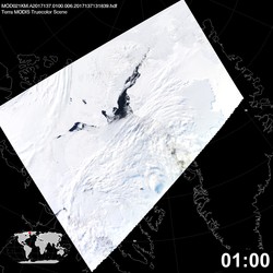 Level 1B Image at: 0100 UTC